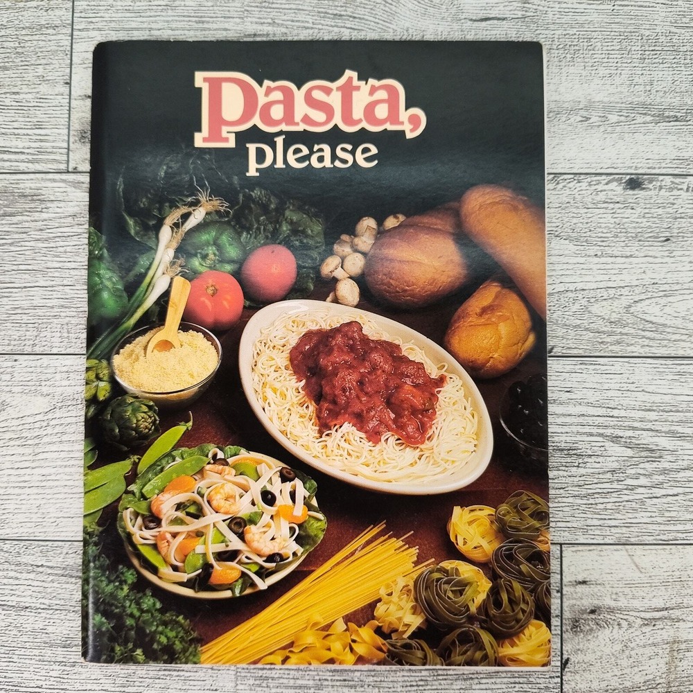 Pasta Please 1990 Cookbook Booklet Reiman Recipes 90s Comfort-Core‎
